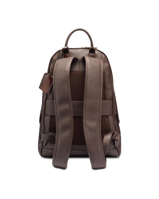 Santoni Brown Backpacks for men