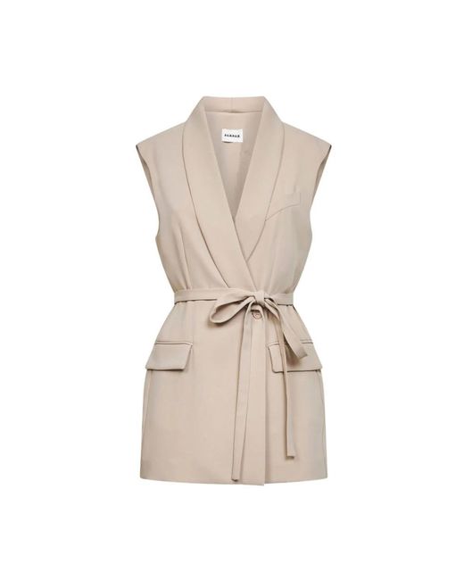 Vests P.A.R.O.S.H. de color Natural