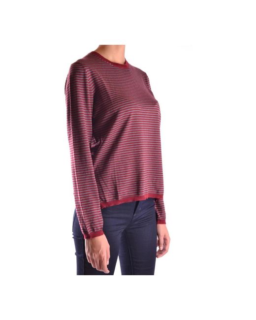 Prada Purple Long Sleeve T-Shirts