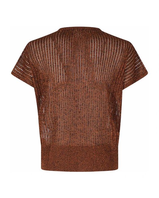 Roberto Collina Brown Cardigans