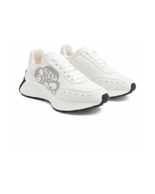 McQueen White Sneakers
