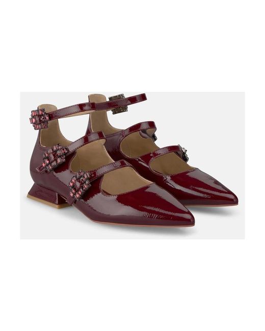 Alma En Pena. Brown Ballerina Shoes