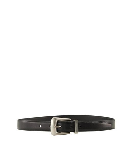 Saint Laurent Black Belts