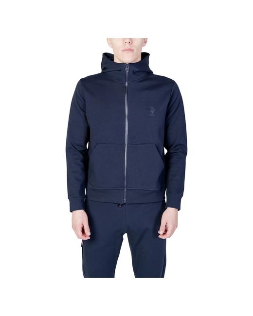 Zip-Throughs di U.S. POLO ASSN. in Blue da Uomo