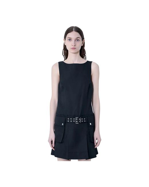Ganni Blue Short Dresses