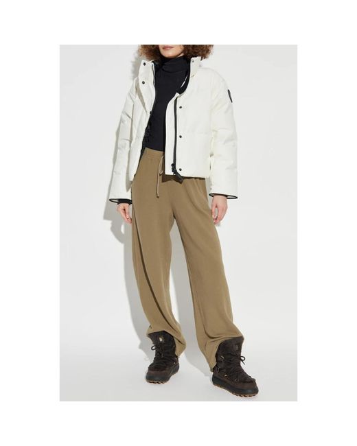 Canada Goose Korte Donsjack Grandview in het White