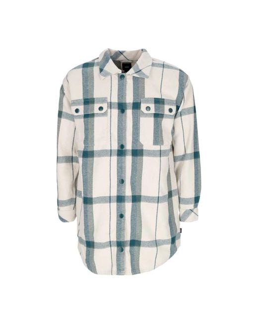 Vans Blue Hal Plaid Shacket