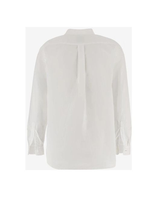 And Wander White Casual Shirts for men