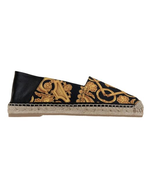 Versace Black Espadrilles for men