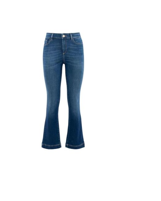 Nenette Blue Boot-Cut Jeans