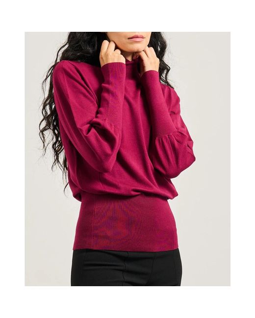 Silvian Heach Turtlenecks in het Red