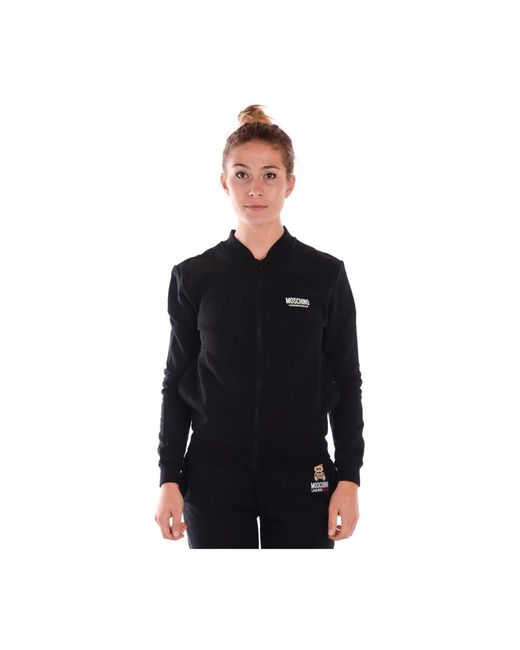 Moschino Black Zip-Throughs