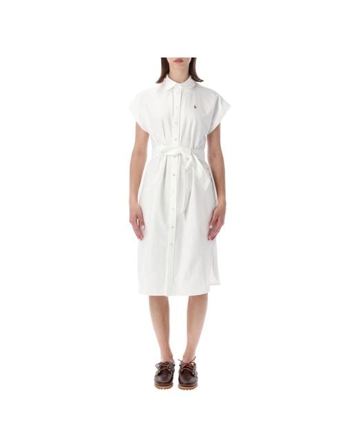 Polo Ralph Lauren White Shirt Dresses