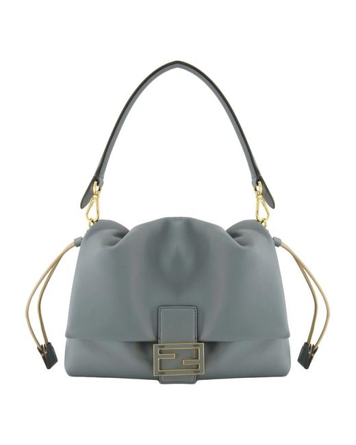 Fendi Gray Bucket Bags