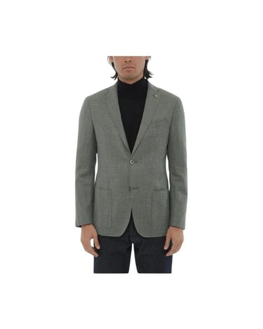 Blazers Corneliani de hombre de color Gray