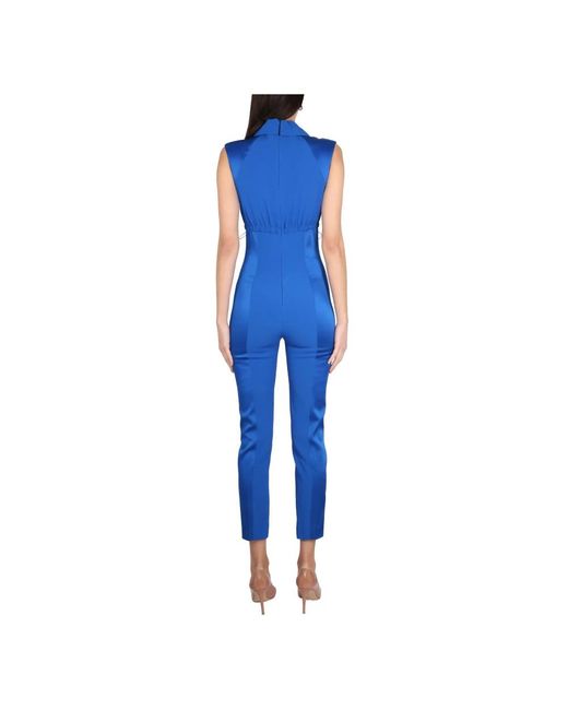 Boutique Moschino Blue Jumpsuits