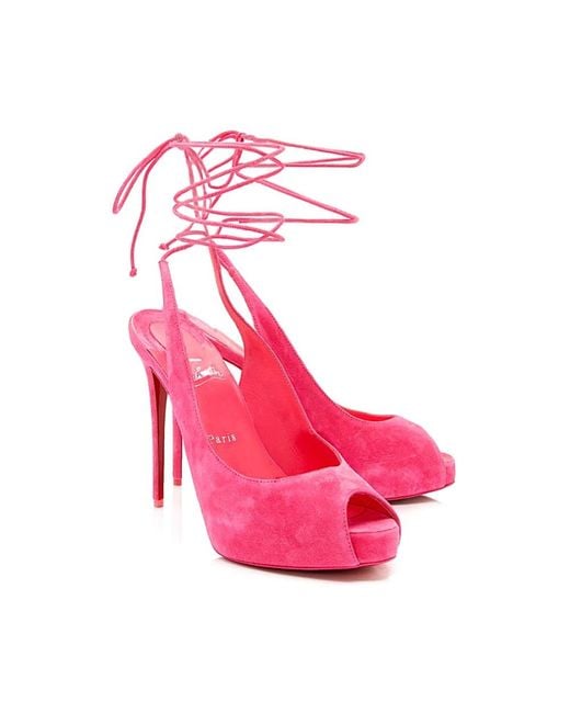 Christian Louboutin Pink High Heel Sandals