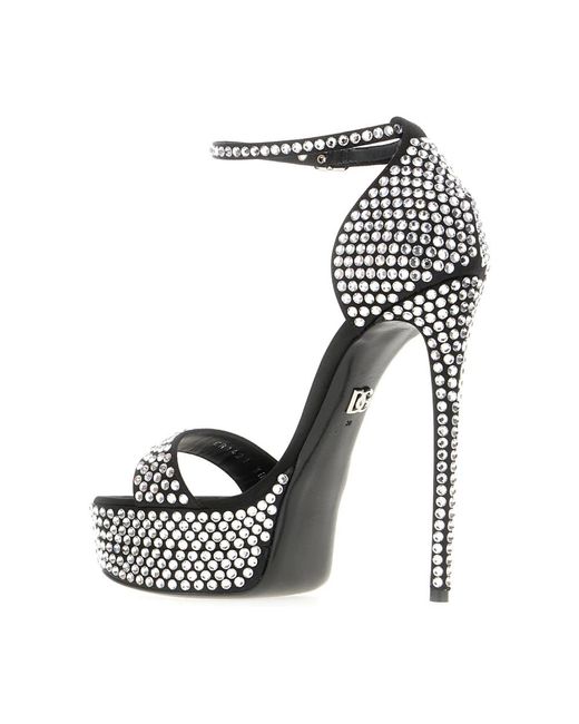 Shoes > sandals > high heel sandals Dolce & Gabbana en coloris White