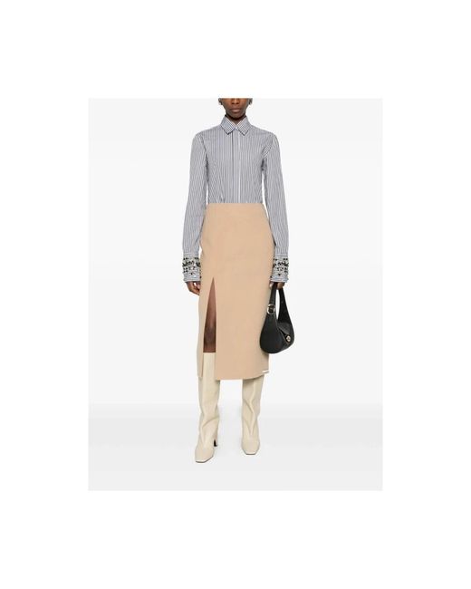 Sportmax Natural Midi Skirts