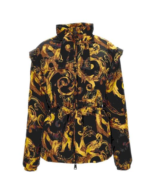 Versace Jeans Couture Black Mäntel