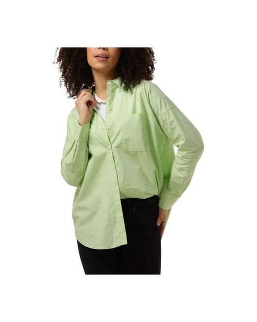 Drykorn Aake Blouse in het Green