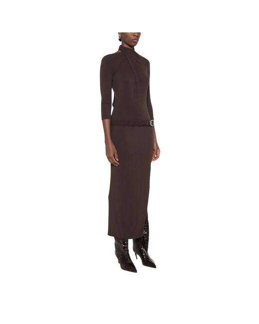 The Attico Brown Gowns