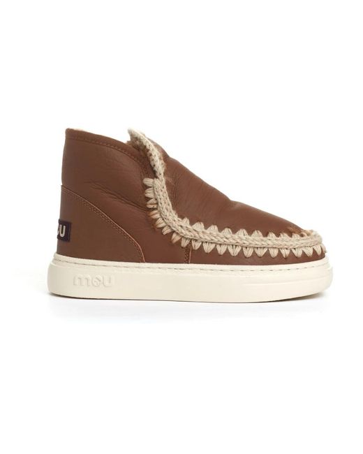Mou Brown Winter Boots