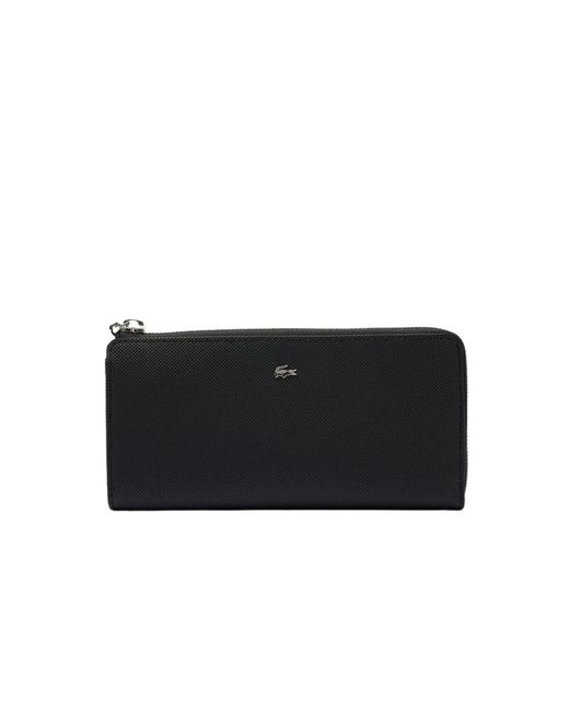 Lacoste Accessoires ,Zwart ,Daily City Portemonnee in het Black