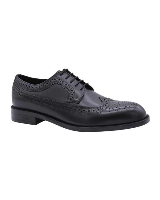 HUGO Korallenkaktus Schnürschuh in Black für Herren