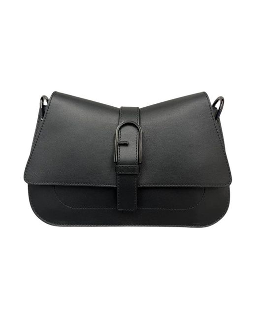 Flow borsa a tracolla di Furla in Black