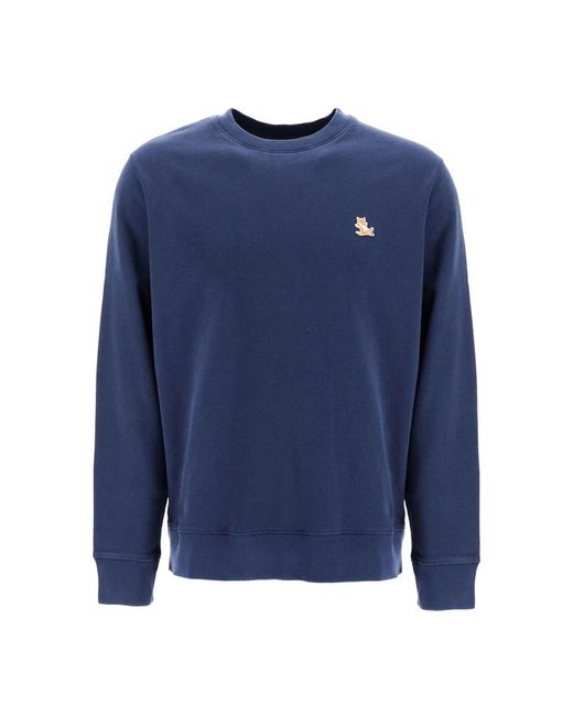 Sweatshirts di Maison Kitsuné in Blue da Uomo