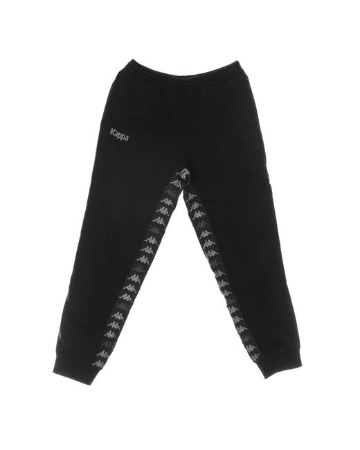 Kappa Black Sweatpants for men