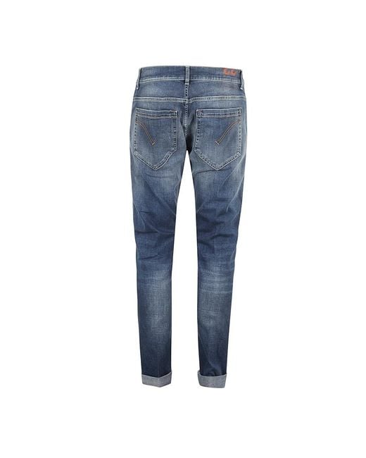 Dondup Blue Slim-Fit Jeans for men