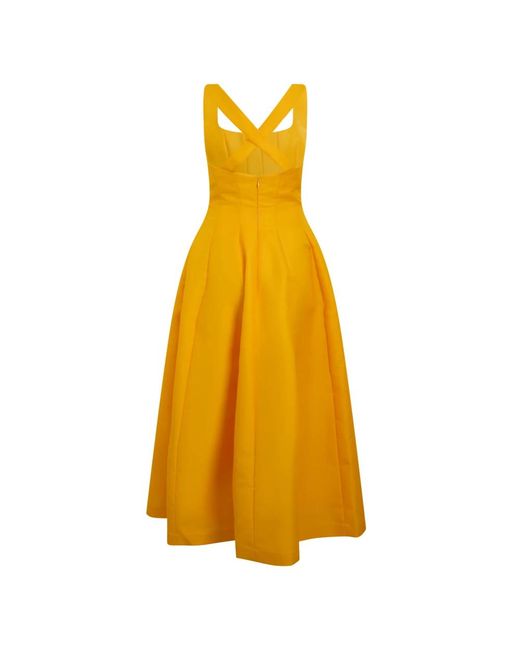 Philosophy Di Lorenzo Serafini Yellow Maxi Dresses