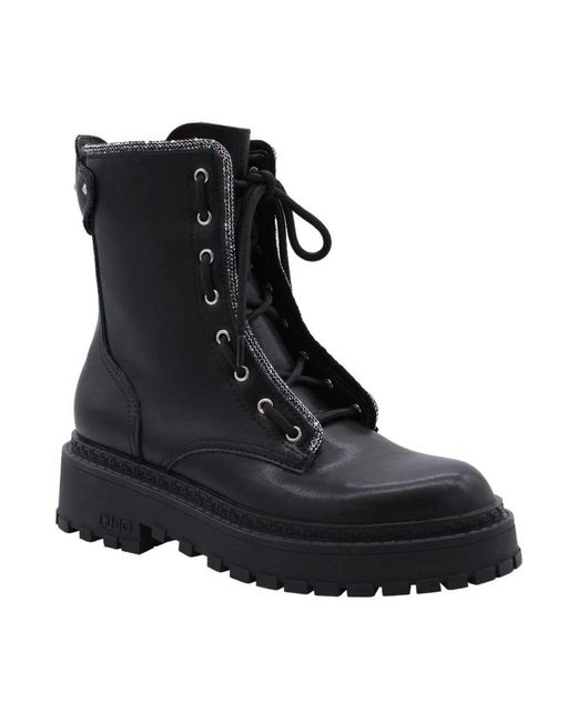 Lace-Up Boots di Liu Jo in Black