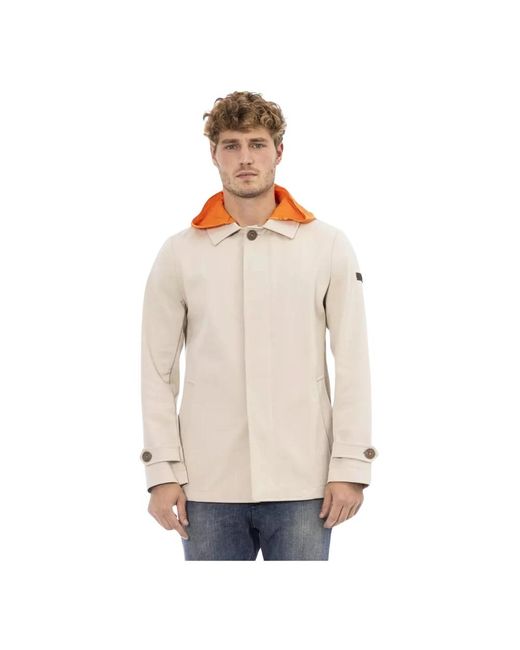 Stilosa giacca in cotone con cappuccio di DISTRETTO12 in Natural da Uomo