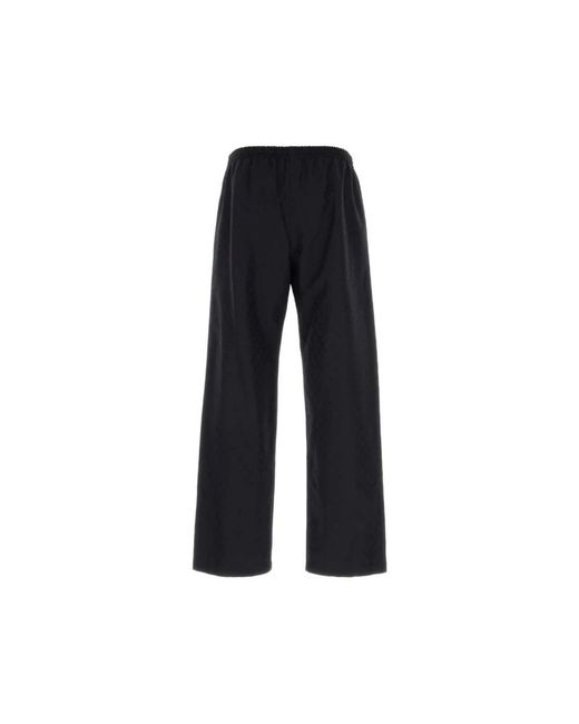 Gucci Black Wide Trousers for men