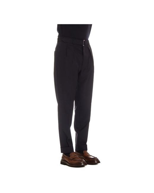 Officine Generale Blue Suit Trousers for men