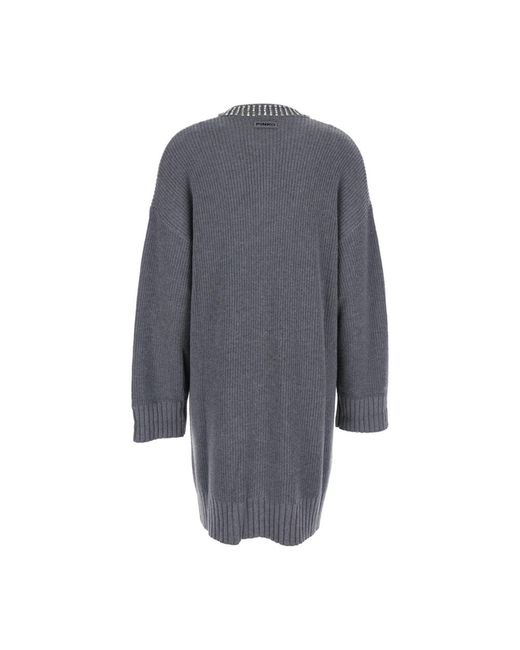 Pinko Gebreide Jurk in het Gray