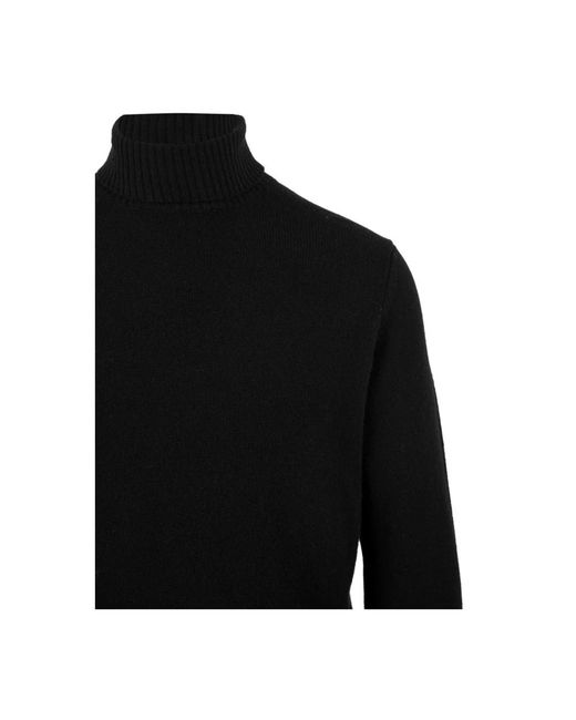 FILIPPO DE LAURENTIIS Black Turtlenecks for men