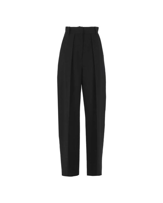 Khaite Tapered Trousers in het Black