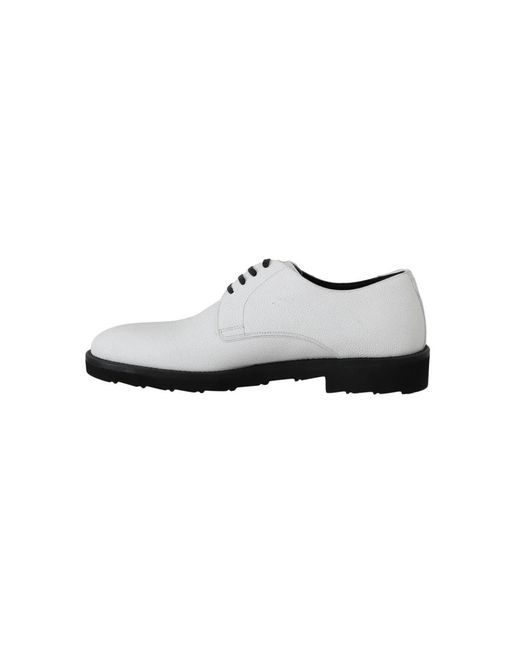Dolce & Gabbana White Dress Shoes for men