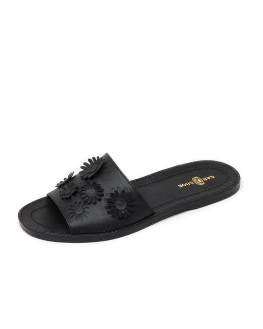 Car Shoe Black Sliders