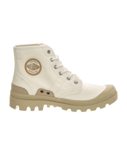 Palladium Schnürstiefel in Natural für Herren