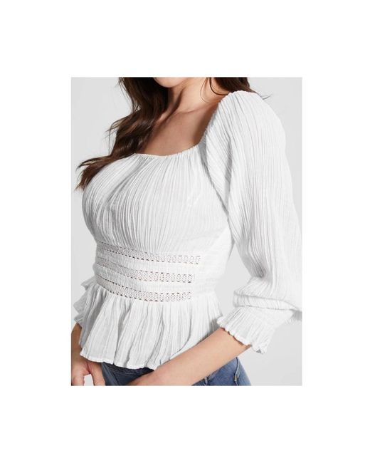 Guess Cassi Top in het Blue