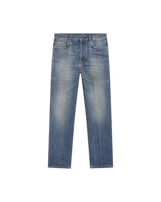 Versace Rechte Jeans in het Blue voor heren