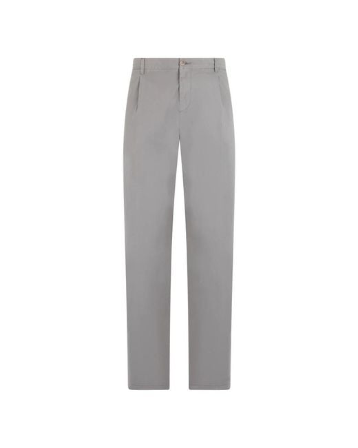 Fedeli Gray Chinos for men