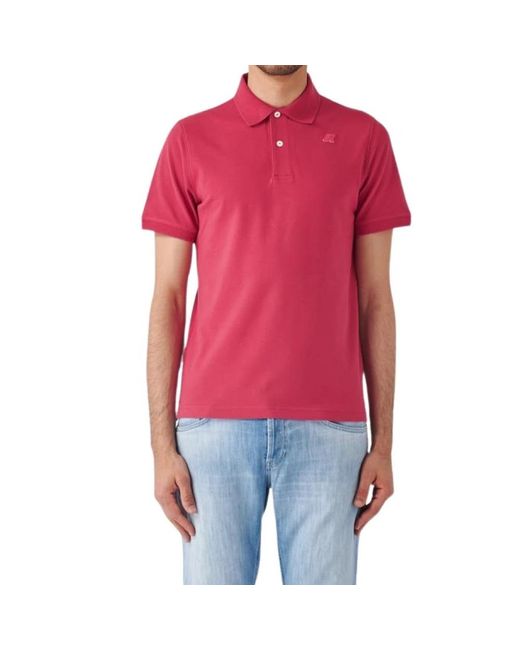 K-Way Red Polo Shirts for men