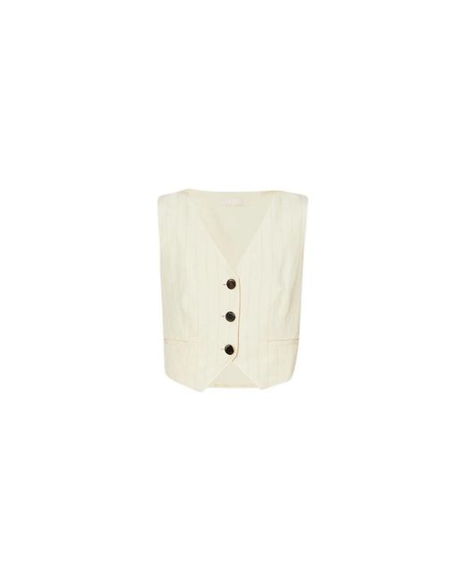 Vests, Mujer, Talla Liu Jo de color White