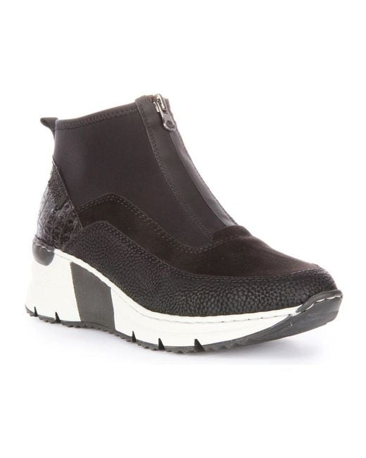 Rieker Brown Wedges